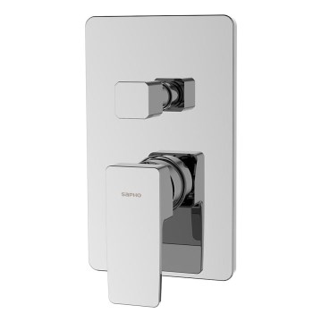 Sapho - peidetava paigaldusega dušisegisti TURSI läikiv kroom