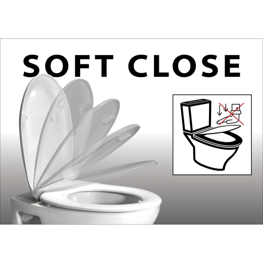Sapho - Prill-laud LISA SoftClose valge