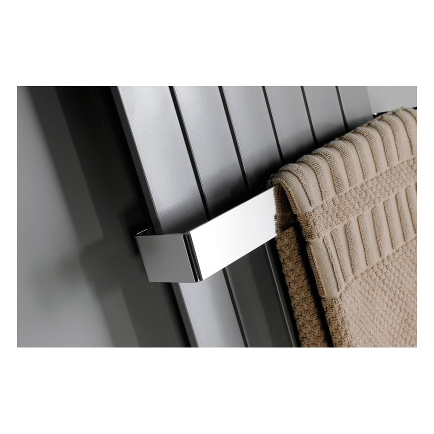 Sapho - seinale kinnitatav rätikuhoidja COLONNA 8x65 cm, harjatud roostevaba teras