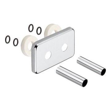 Sapho - ühenduskomplekti katte-rosett, läikiv kroom