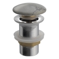 Sapho - Valamu äravool Click-Clack DALMA, läbimõõt 6,7 cm, hall