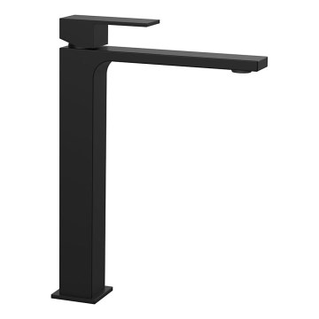 Sapho - Valamu kraan CUBEMIX 27,8 cm matt must