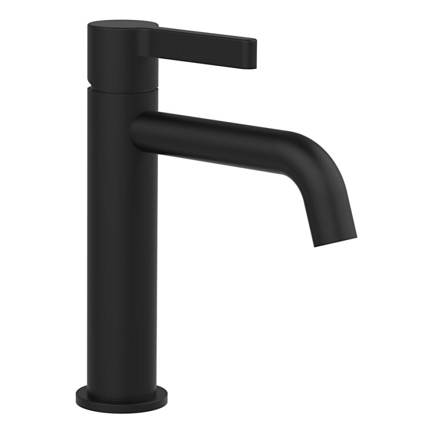 Sapho - Valamu kraan ICONIC 18,7 cm matt must