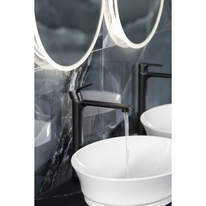 Sapho - Valamu kraan PAX 31,5 cm matt must