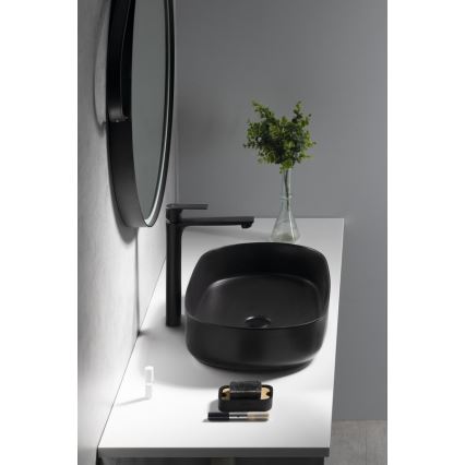 Sapho - Valamu kraan PAX 31,5 cm matt must