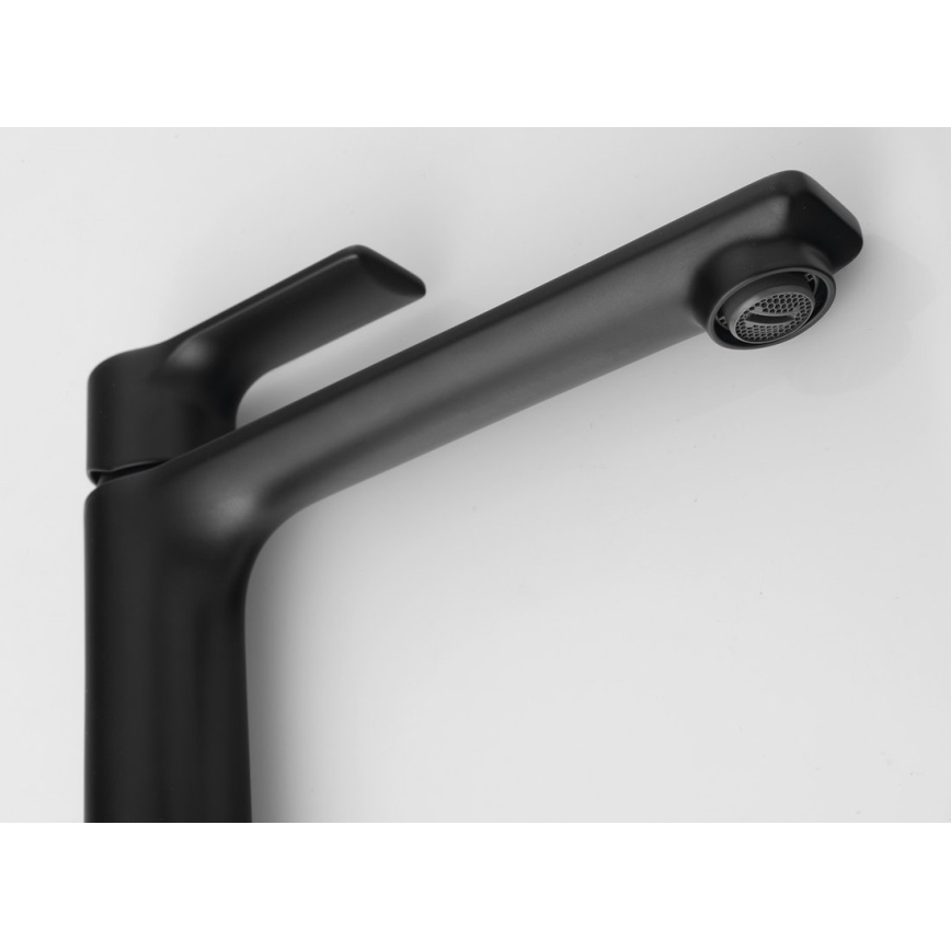 Sapho - Valamu kraan PAX 31,5 cm matt must
