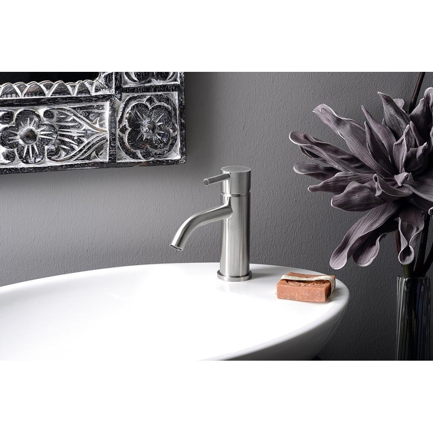 Sapho - valamu segisti MINIMAL 15,8 cm roostevabast terasest