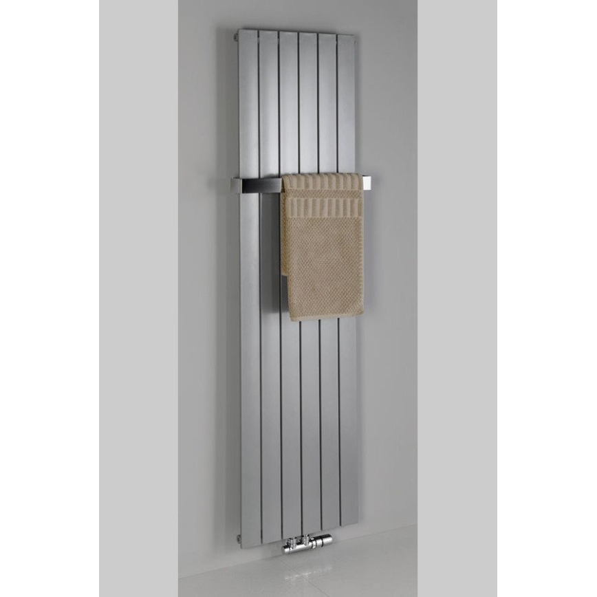 Sapho - Vannitoa radiaator COLONNA 1205W/230V 60x180 cm hõbedane