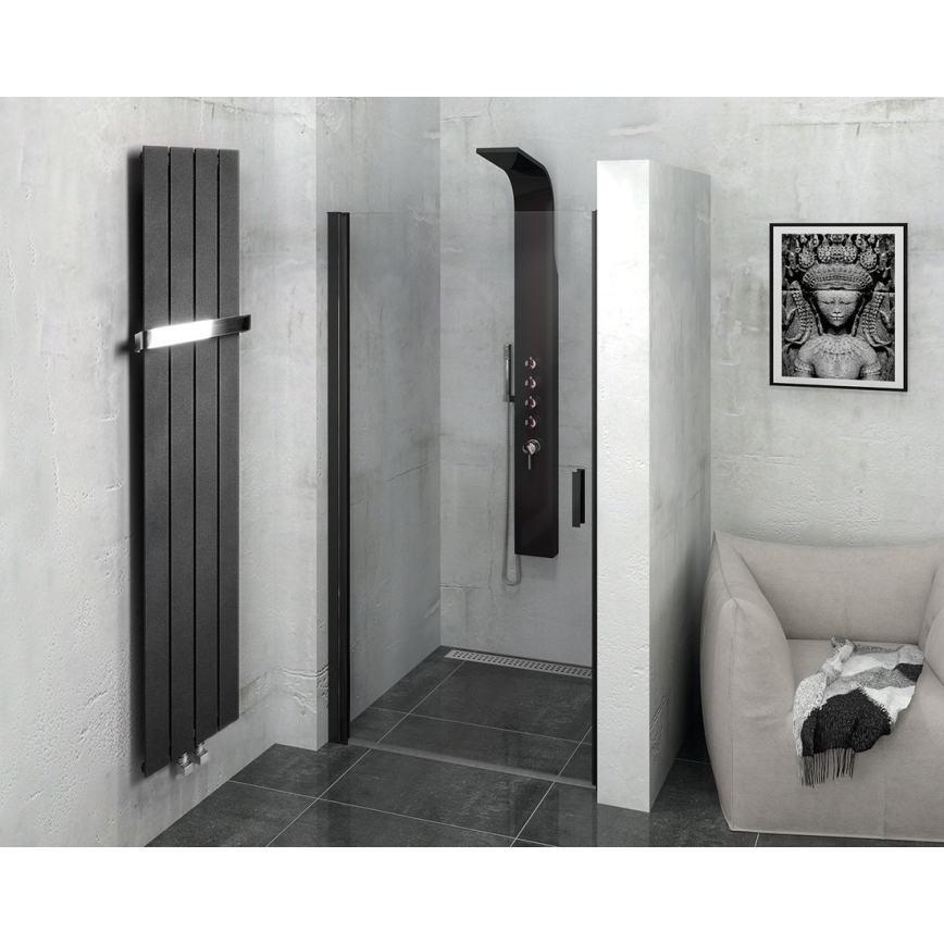 Sapho - vannitoa radiaator COLONNA 180x29 cm must