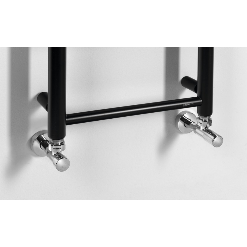 Sapho - Vannitoa radiaator DINA 334W 35x168 cm mattmust