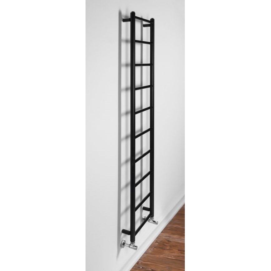 Sapho - Vannitoa radiaator DINA 334W 35x168 cm mattmust