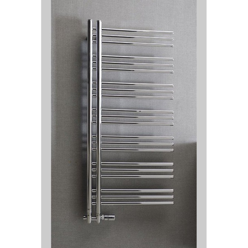 Sapho - Vannitoa radiaator DORLION 120x50 cm läikiv kroom