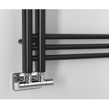 Sapho - Vannitoa radiaator DORLION 90x50 cm mattmust