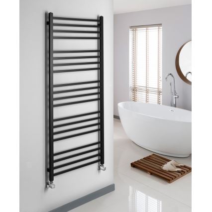 Sapho - Vannitoa radiaator METRO 557W 60x151 cm mati must