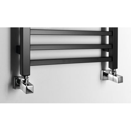 Sapho - Vannitoa radiaator METRO 89x45 cm matt-must