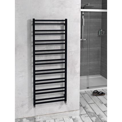 Sapho - Vannitoa radiaator METRO DOS 143x55 cm mattmust