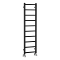 Sapho - vannitoa radiaator METRO LIGHT 114x30cm mati must