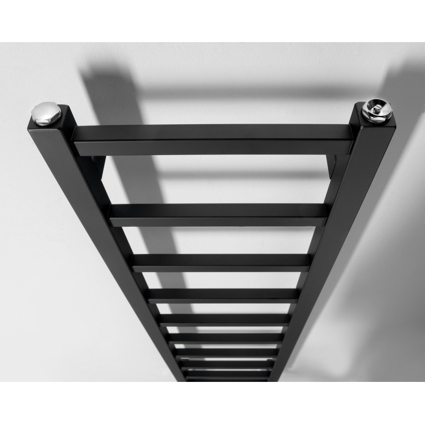 Sapho - vannitoa radiaator METRO LIGHT 114x30cm mati must