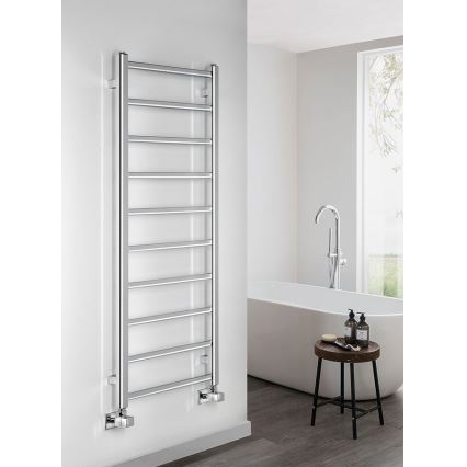 Sapho - Vannitoa radiaator METRO LIGHT 114x40 cm läikiv kroom