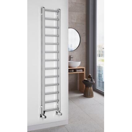 Sapho - Vannitoa radiaator METRO LIGHT 150x30 cm läikiv kroom