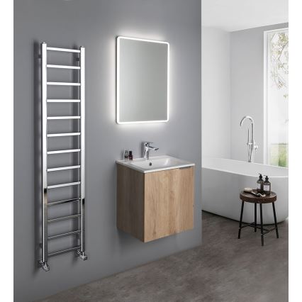 Sapho - Vannitoa radiaator METRO LIGHT 276W/230V 30x150 cm läikiv kroom