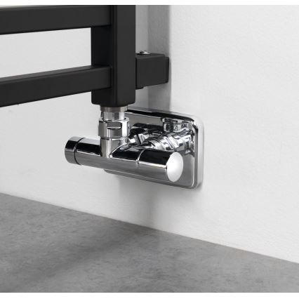 Sapho - Vannitoa radiaator METRO SPACE 525W/230V 55x143 cm mattmust