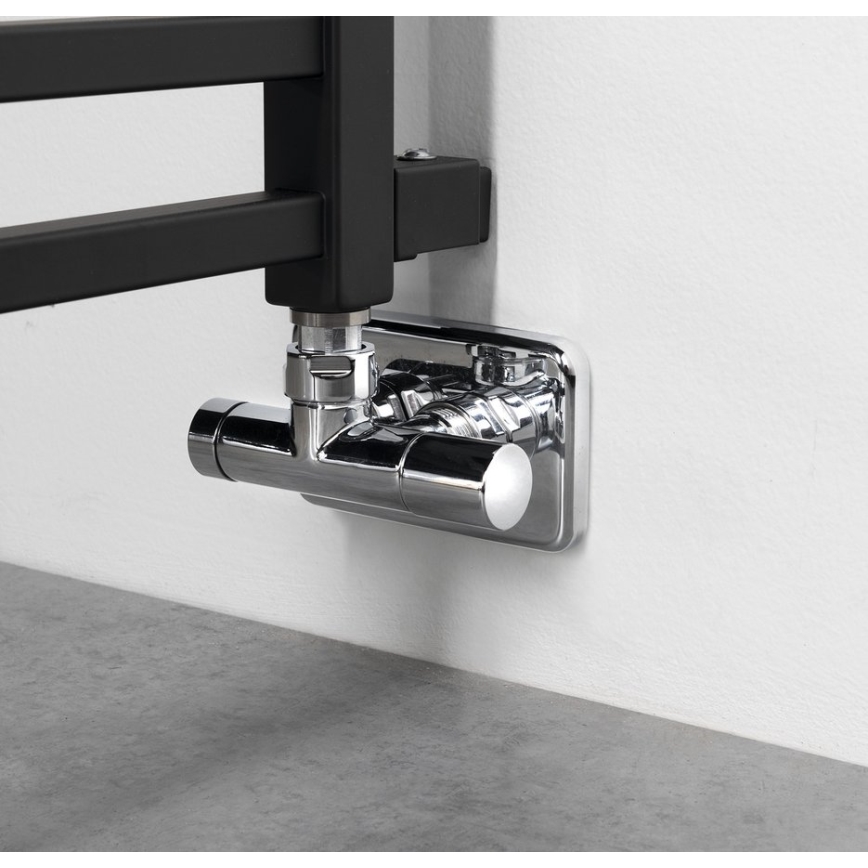 Sapho - Vannitoa radiaator METRO SPACE 525W/230V 55x143 cm mattmust