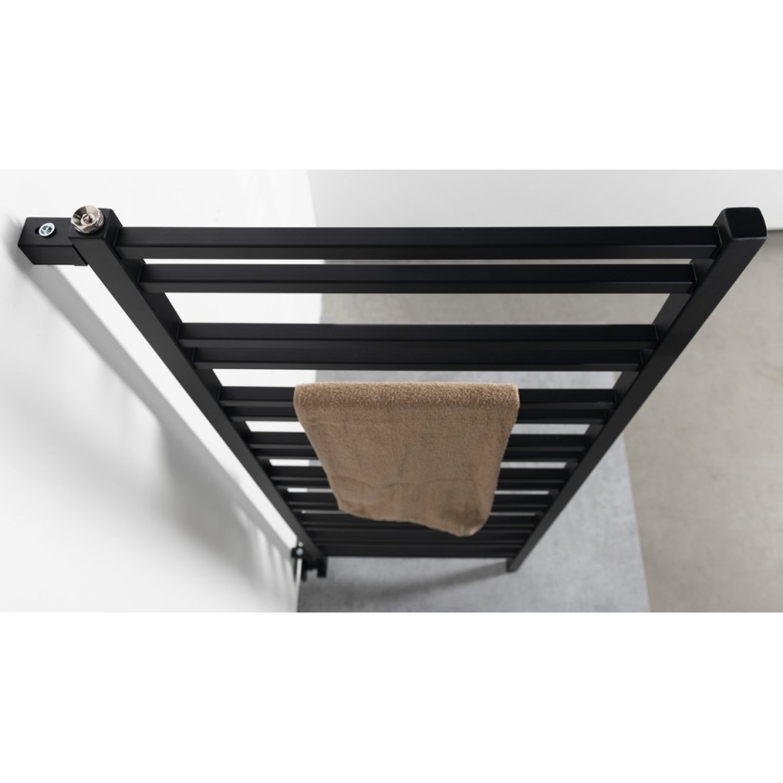 Sapho - Vannitoa radiaator METRO SPACE 525W 55x143 cm matt must