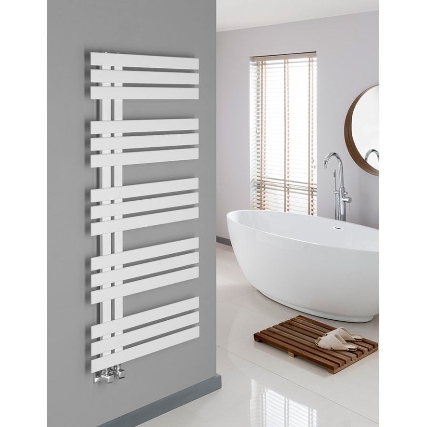 Sapho - Vannitoa radiaator SILVANA 123x50 cm valge