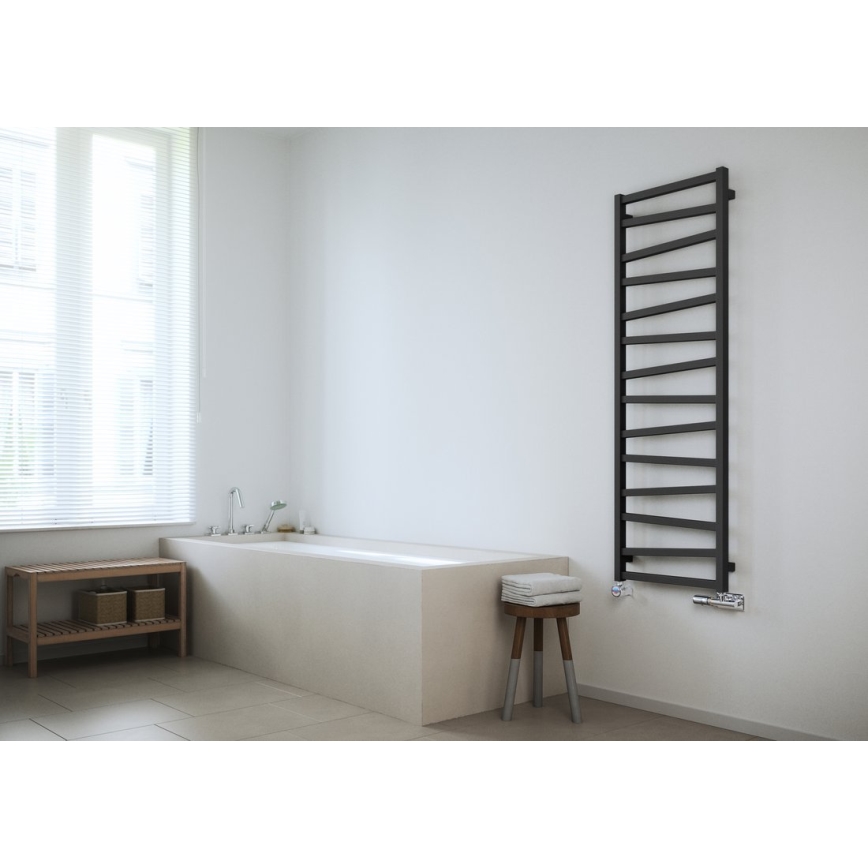 Sapho - Vannitoa radiaator ZIG 110x50 cm antratsiit
