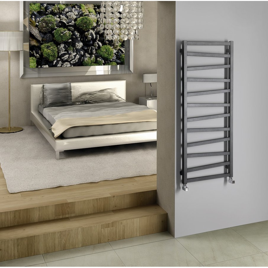 Sapho - Vannitoa radiaator ZIG 133x50 cm antratsiit