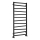 Sapho - vannitoa radiaator ZIG 133x60 cm must