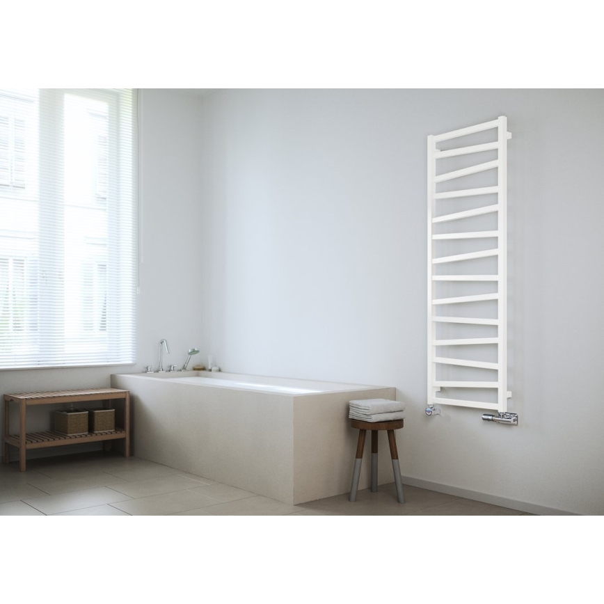 Sapho - Vannitoa radiaator ZIG 157x50 cm valge