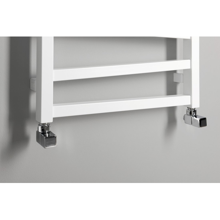 Sapho - Vannitoa radiaator ZIG 490W/230V 50x133 cm valge