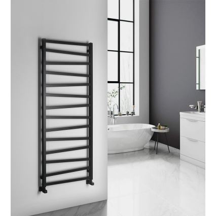 Sapho - Vannitoa radiaator ZIG 709W 60x157 cm must
