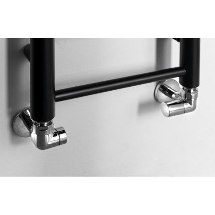 Sapho - Vannitoa rätikukuivati DINA 174x30 cm matt must