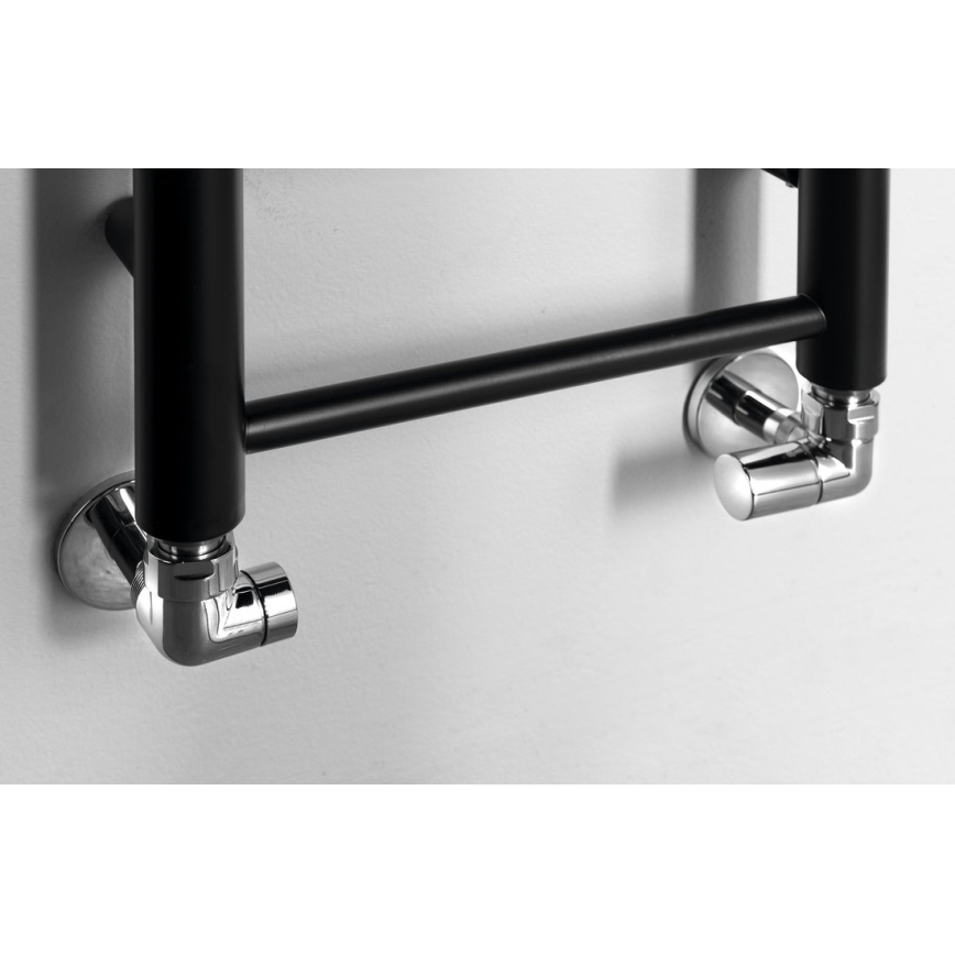 Sapho - Vannitoa rätikukuivati DINA 174x30 cm matt must