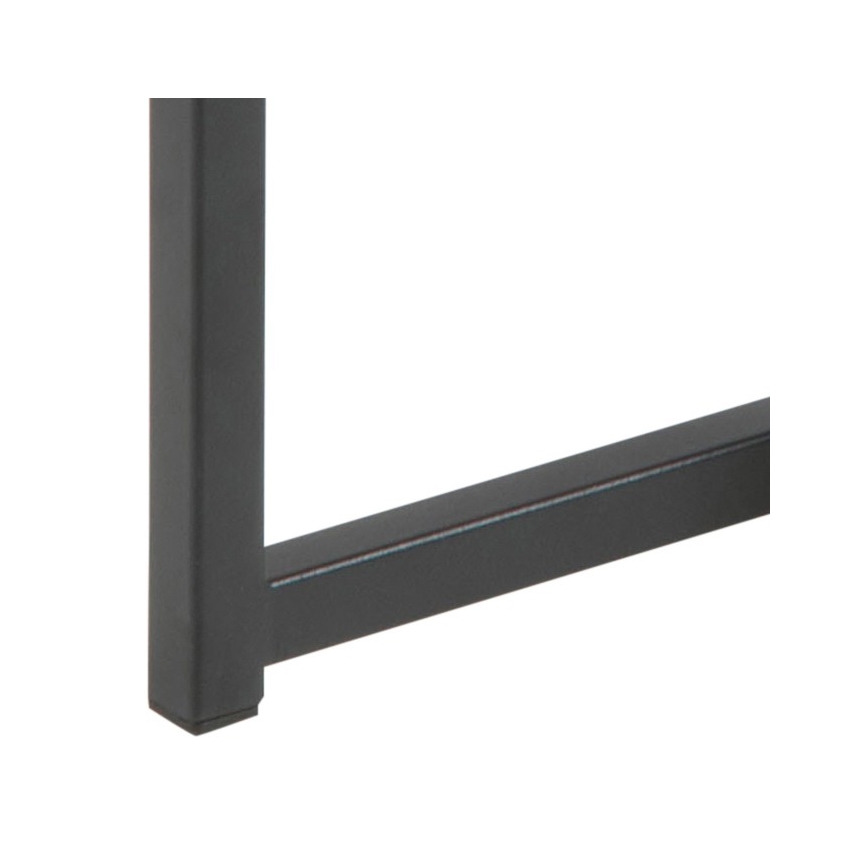 SARON 2-osaline kohvilauakomplekt tamm/must