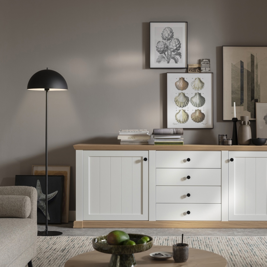 Schöner Wohnen 11727-18 - Põrandalamp ALI 1xE27/25W/230V must