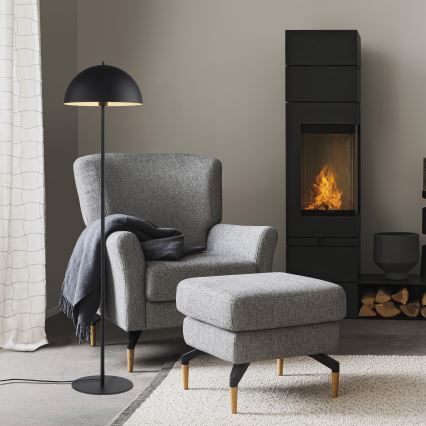 Schöner Wohnen 11727-18 - Põrandalamp ALI 1xE27/25W/230V must