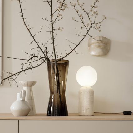 Schöner Wohnen 12543-42 - TRAVENTA laualamp 1xG9/10W/230V betoon