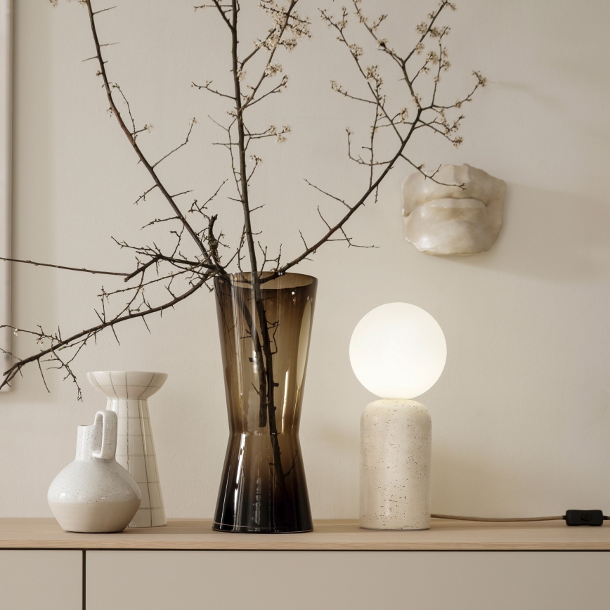 Schöner Wohnen 12543-42 - TRAVENTA laualamp 1xG9/10W/230V betoon