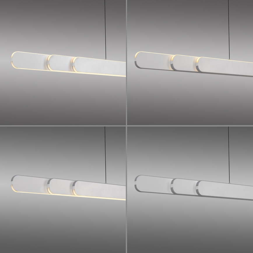 Schöner Wohnen 12577-16 - hämardatav LED-rippvalgusti riputuskaabliga ADRIANA ROUND 2xLED/24W/230V 2700/3000/3500/4000/5000K valge