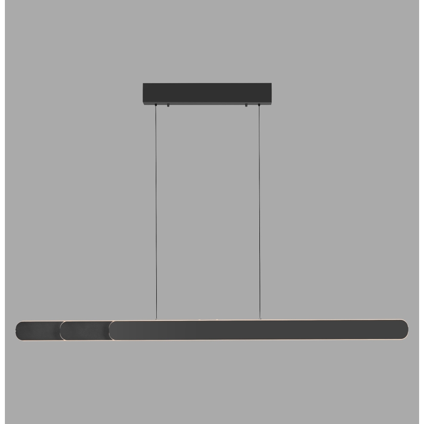 Schöner Wohnen 12577-18 - LED-hämardatav kaablil rippuv lühter ADRIANA ROUND 2xLED/24W/230V 2700/3000/3500/4000/5000K must