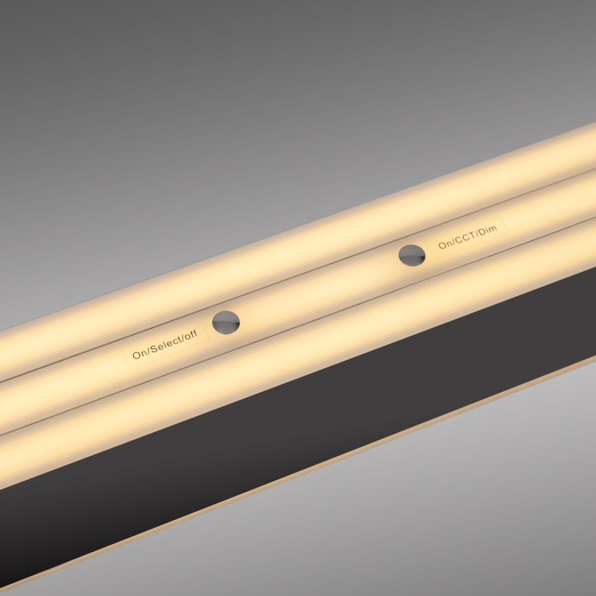 Schöner Wohnen 12577-18 - LED-hämardatav kaablil rippuv lühter ADRIANA ROUND 2xLED/24W/230V 2700/3000/3500/4000/5000K must