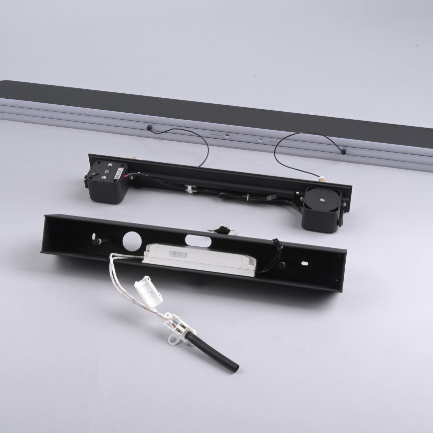 Schöner Wohnen 12577-18 - LED hämardatav rippvalgusti köisriputusega ADRIANA ROUND 2xLED/24W/230V 2700/3000/3500/4000/5000K 160 cm must