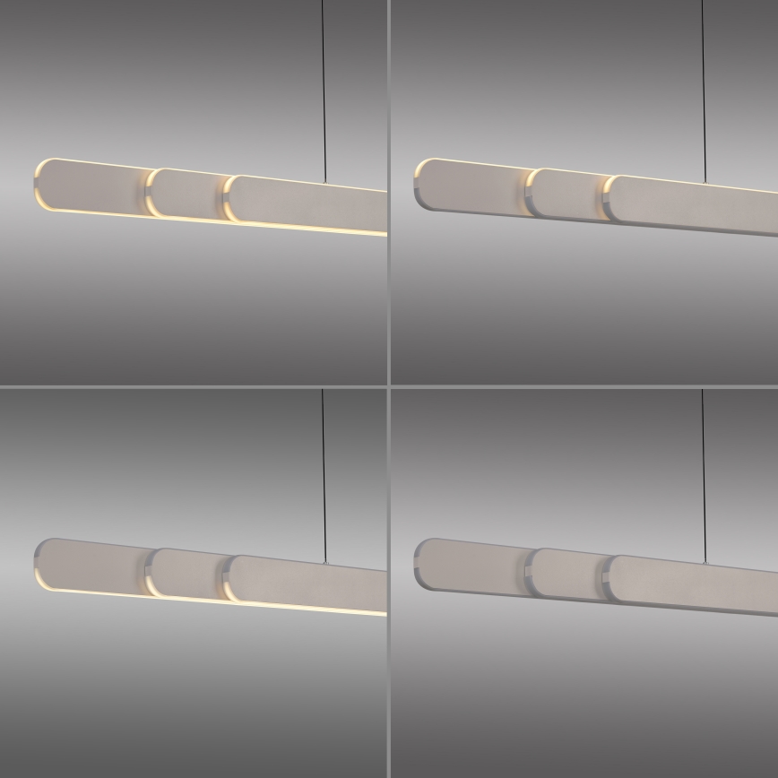 Schöner Wohnen 12577-39 - LED-hämardatav rippvalgusti kaabliga ADRIANA ROUND 2xLED/24W/230V 2700/3000/3500/4000/5000K hall