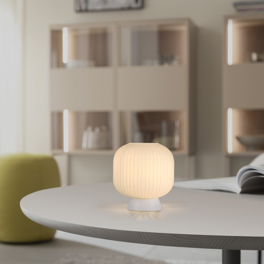 Schöner Wohnen 13573-16 - Laualamp NAMI 1xE27/25W/230V valge