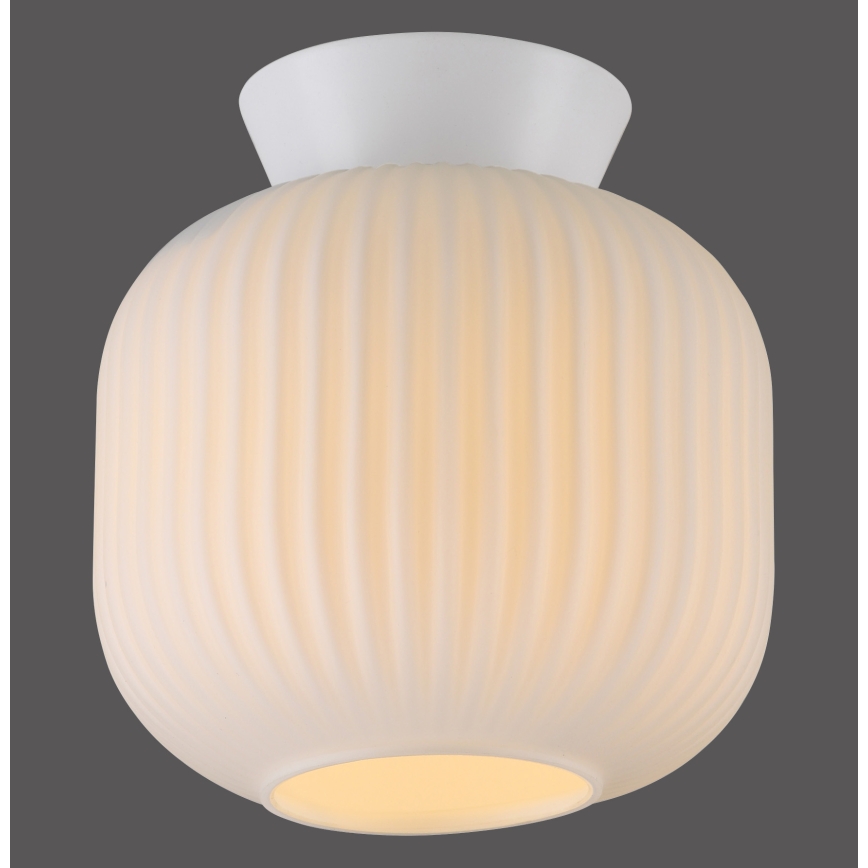 Schöner Wohnen 13574-16 - laelamp NAMI 1xE27/25W/230V Ø 20 cm valge