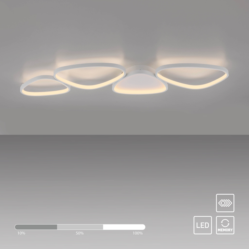 Schöner Wohnen 14039-16 - hämardatav LED-laelamp PEBBLES LED/35,5W/230V valge